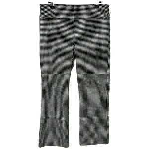 Elliott Lauren Halsbrook Stretch Ankle Pant Plaid Checkered‎ Size 4